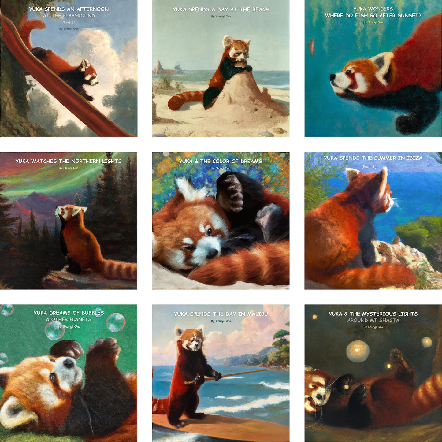 Yuka meets a blue friend in Costa Rica