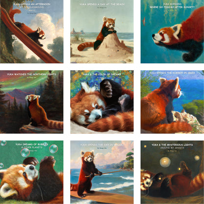 Yuka meets a blue friend in Costa Rica